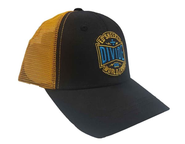 Ed Sheeran Baseball Cap 2019 Divide World Tour Official Black Unisex One Size