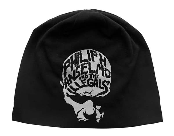 Phil H Anselmo & The Illegals Beanie Hat Face Official Black Unisex One Size