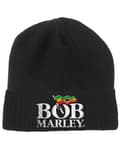 Miniatyrbild 1 av 2: Bob Marley Beanie Hat Jamaican Flag Logo Official Black One Size