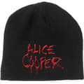 Miniatyrbild 1 av 3: Alice Cooper Beanie Hat Dripping Band Logo Schools Out Official Black One Size