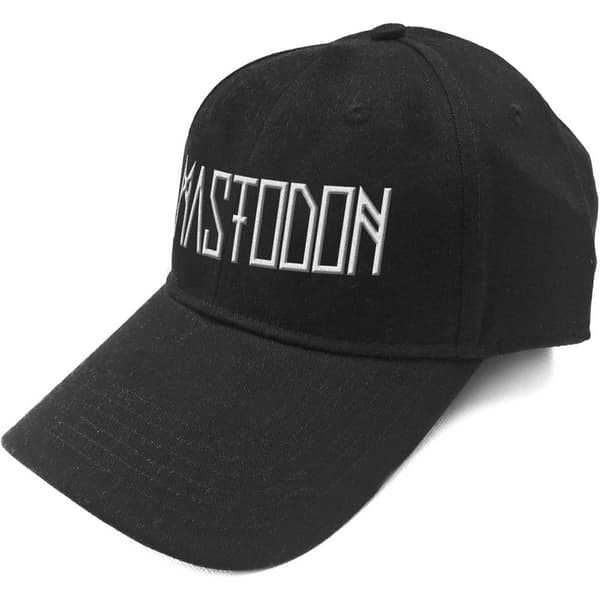Mastodon Baseball Cap Band Logo Emperor of Sand Official Black Strapback One Size