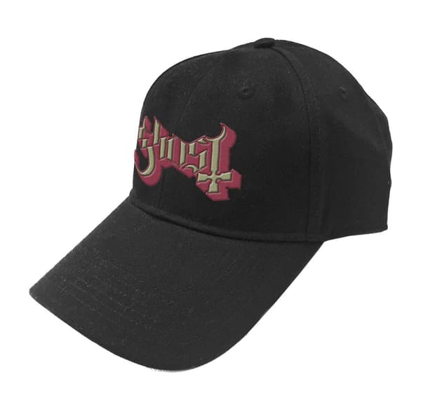 Ghost Baseball Cap Band Logo Opus Eponymous Official Black Strapback One Size