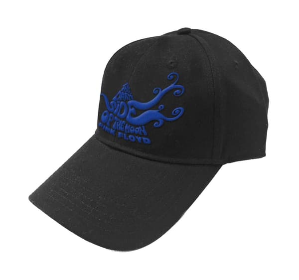Pink Floyd Baseball Cap Dark Side of the Moon Swirl Official Black Strapback One Size