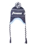 Miniatyrbild 1 av 2: Avengers Beanie Laplander Hat Logo Christmas Official Marvel Blue Unisex One Size