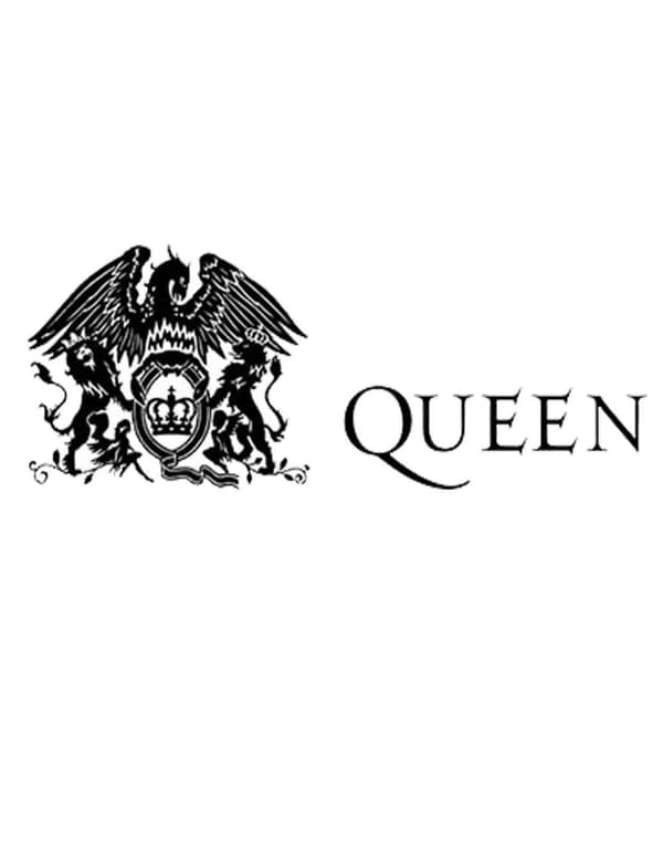 Queen Baseball Cap Black Classic Crest Official Demin Blue Strapback One Size
