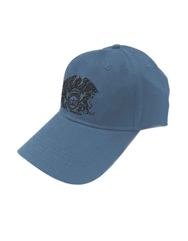 Queen Baseball Cap Black Classic Crest Official Demin Blue Strapback One Size