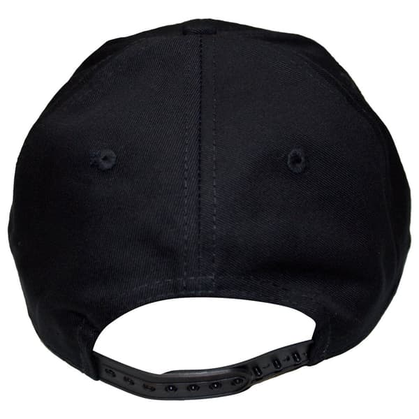 U2 Baseball Cap Black on Black Band Logo Official Black Strapback One Size