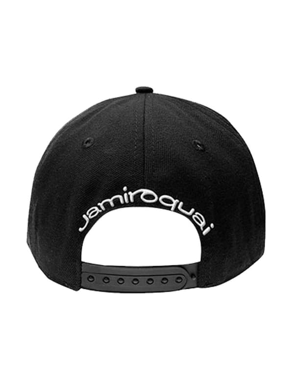 Jamiroquai Baseball Cap Logo Official Black Snapback One Size