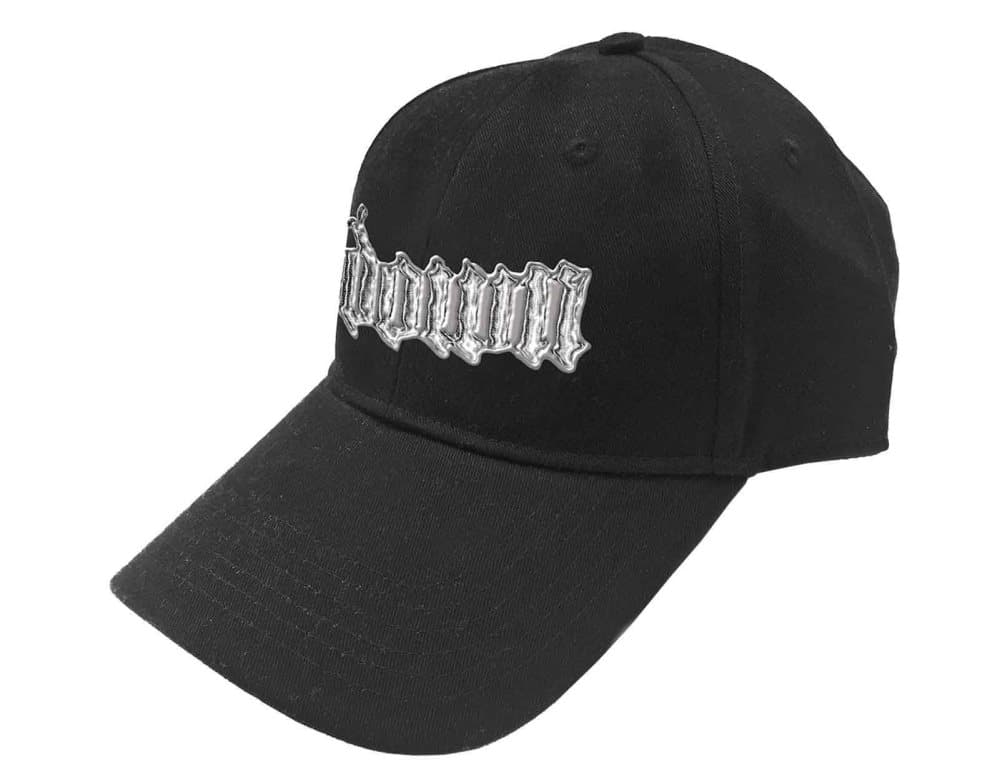 Down Baseball Cap Sonic Silver Band Logo Official Black Unisex One Size