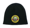 Miniatyrbild 1 av 3: Guns N Roses Beanie Hat Cap band Logo GNR bullet Official black One Size