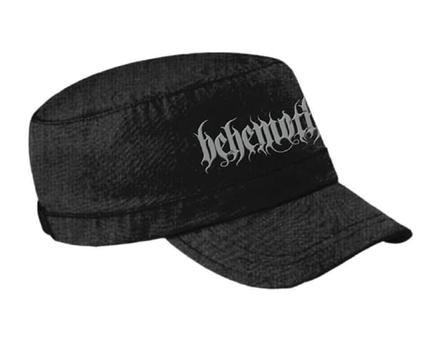 Behemoth Logo Official Black Cadet Hat One Size