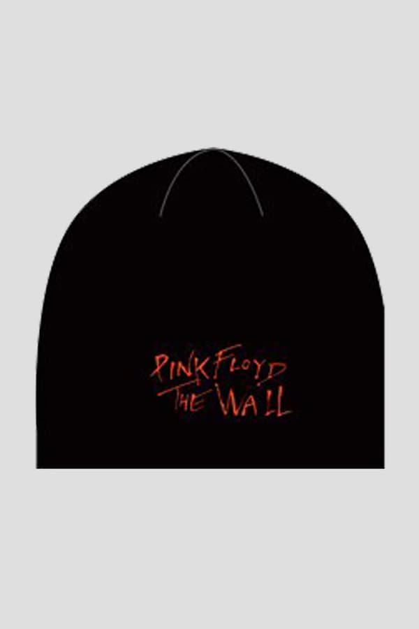 Pink Floyd Beanie Hat Cap The Wall Hammers logo Official black One size