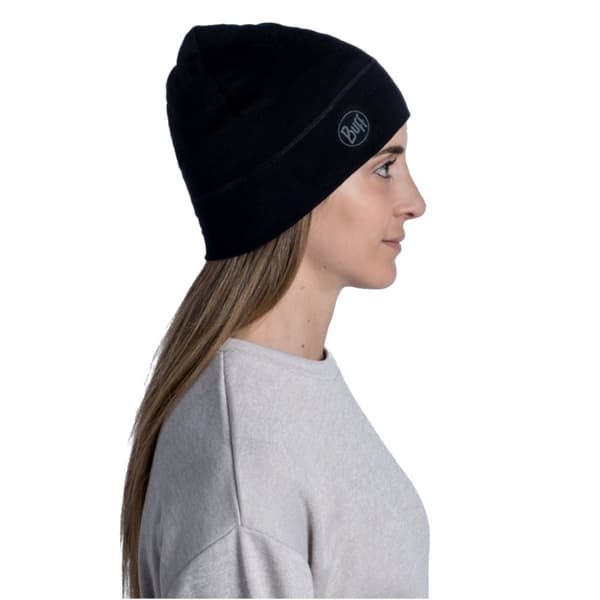 Buff Merino Lightweight Beanie 1130139991000, hat, Unisex, sort, Størrelse: One size
