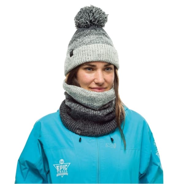 Buff Masha Knitted Fleece Hat Beanie 1208559371000, mössa, Unisex, grå, Storlek: One size