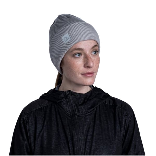 Buff Crossknit Beanie 1264839331000, hat, Kvinde, grå, Størrelse: One size