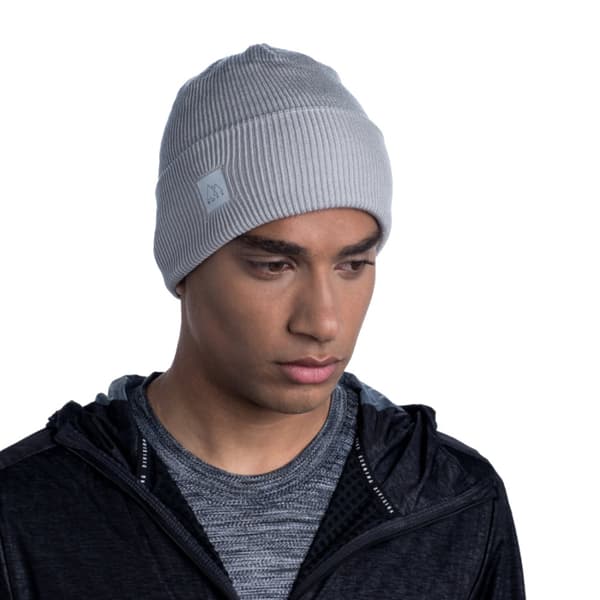 Buff Crossknit Beanie 1264839331000, hat, Kvinde, grå, Størrelse: One size