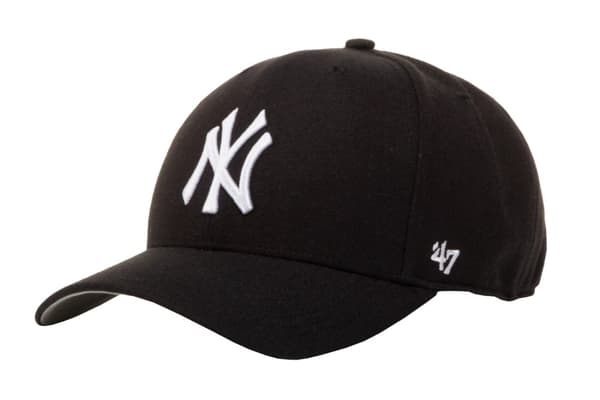 47 Brand New York Yankees Cold Zone '47 B-CLZOE17WBP-BK, basebollkeps, Man, svart, Storlek: One size