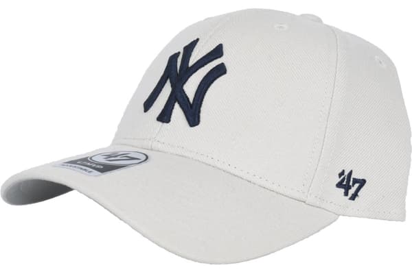 47 Brand New York Yankees MVP Cap B-MVP17WBV-BN, basebollkeps, Unisex, beige, Storlek: One size