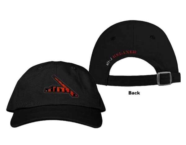 Alt-J Baseball Cap Bloody Body Logo Official Black Strapback One Size