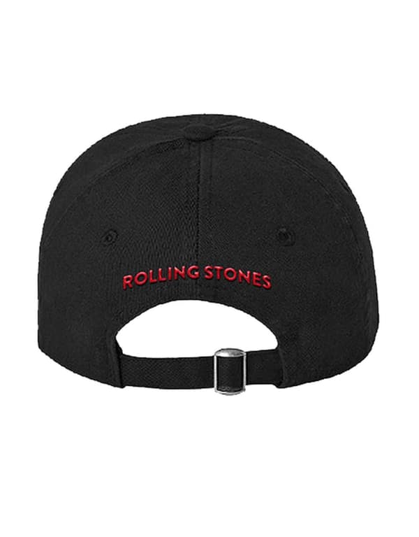 The Rolling Stones Baseball Cap Honk Album Band Logo Official Black Strapback One Size