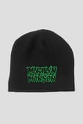 Miniatyrbild 2 av 3: Marilyn Manson Beanie Hat Band Logo say10 Official Black One Size