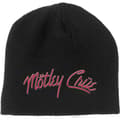 Miniatyrbild 1 av 2: Motley Crue Beanie Hat Band Logo Shout at the Devil Official Black One Size