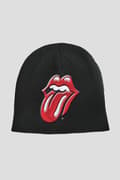 Miniatyrbild 2 av 3: The Rolling Stones Beanie Hat Cap Classic Tongue Logo Official Black One Size