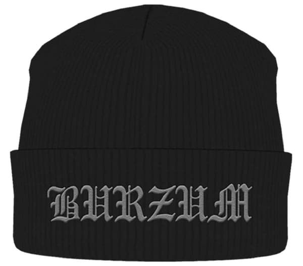 Burzum Beanie Hat Cap Band Logo Official black One Size