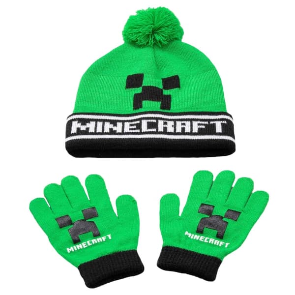 Minecraft Sæt med krybbehue og handsker