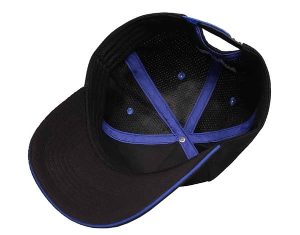 Night Wing Baseball Cap Logo Official Black Warner Snapback Taglia unica