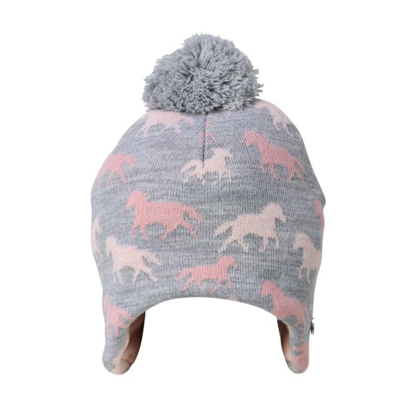Hy Børne/børn Flaine Hat Grey/Pink One Size