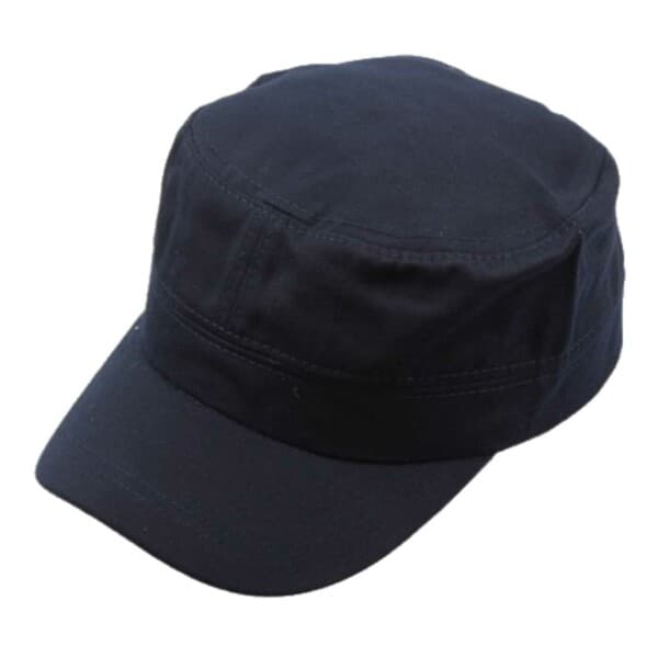 Dark Blå Navy Milkarkp's Army's - Flat Army Cap