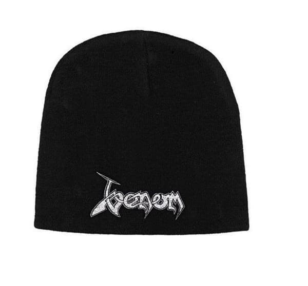 Venom Beanie Hat Cap classic Band Logo Official black One Size