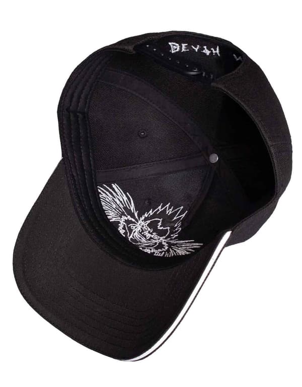 Death Note Baseball Cap Ryuk graphic Official Black Snapback L
