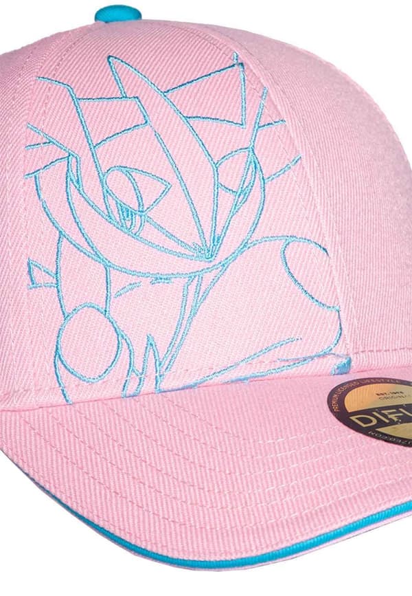 Pokemon Greninja Baseball Cap embroidery Logo Official Pink Snapback L