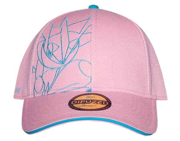 Pokemon Greninja Baseball Cap embroidery Logo Official Pink Snapback L