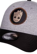 Miniatyrbild 3 av 3: Groot Baseball Cap woven patch Logo Official Marvel Grey L