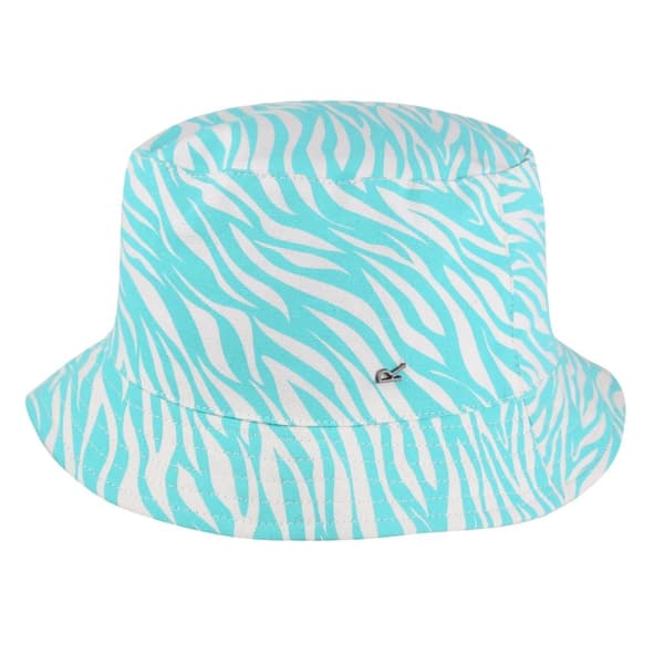 Regatta Childrens/Kids Crow Zebra Print Canvas Bucket Hat