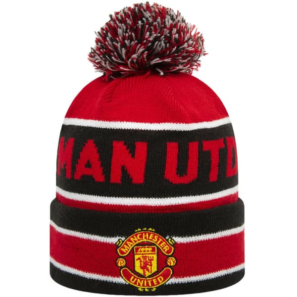 Manchester United FC Jake New Era Stickad mössa Red/Black One Size