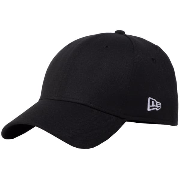 New Era Flag Basic Cap 11086491, baseball kasket, Mand, sort, Størrelse: S/M