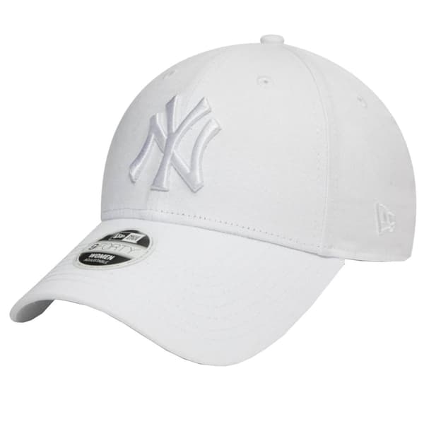 New Era 9FORTY Fashion New York Yankees MLB Cap 80524868, baseball kasket, Kvinde, hvid, Størrelse: OSFA