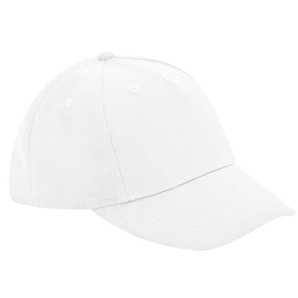 Beechfield 5 Panel ekologisk bomull Baseball Cap