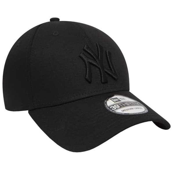 New Era 39THIRTY Classic New York Yankees MLB Cap 10145637, basebollkeps, Man, svart, Storlek: M/L