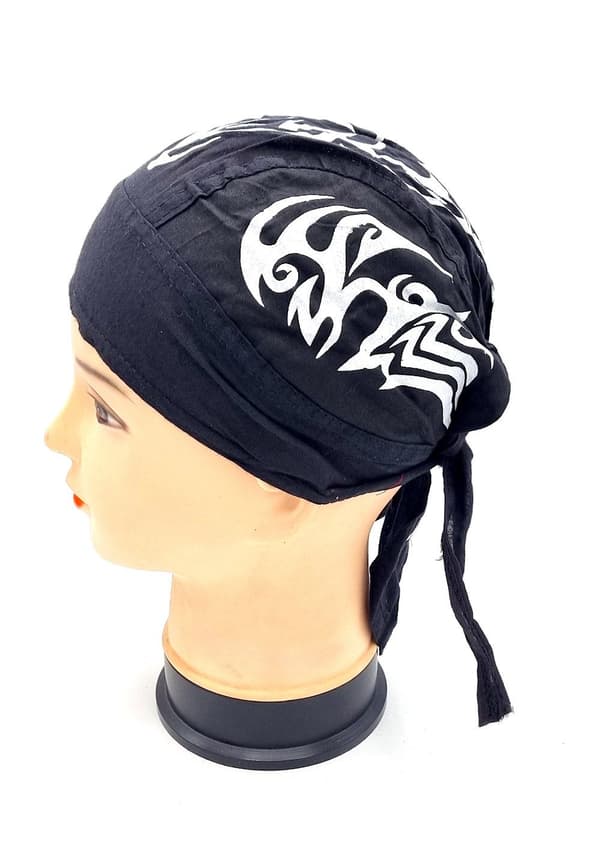 Hvitt Paisley Zandana skjerf