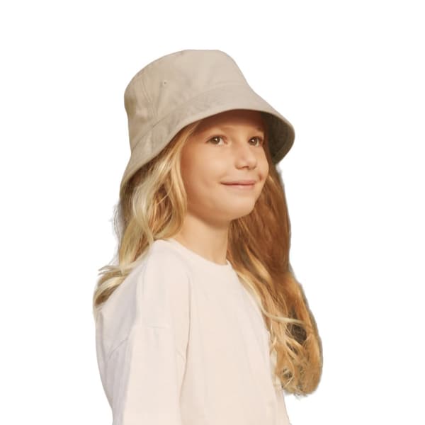 Beechfield Childrens/Kids Organic Cotton Bucket Hat