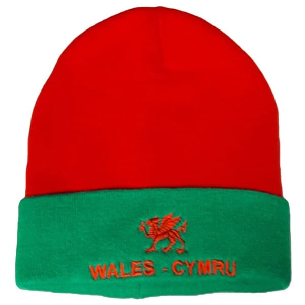 Wales Bronx Beanie Red/Green One Size