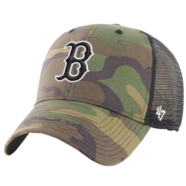 47 Brand MLB Boston Red Sox Cap B-CBRAN02GWP-CMB, basebollkeps, Man, grön, Storlek: One size