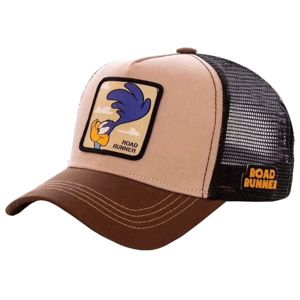 Capslab Looney Tunes Road Runner Cap CL-LOO-1-ROA2, baseball kasket, Mand, brun, Størrelse: One size