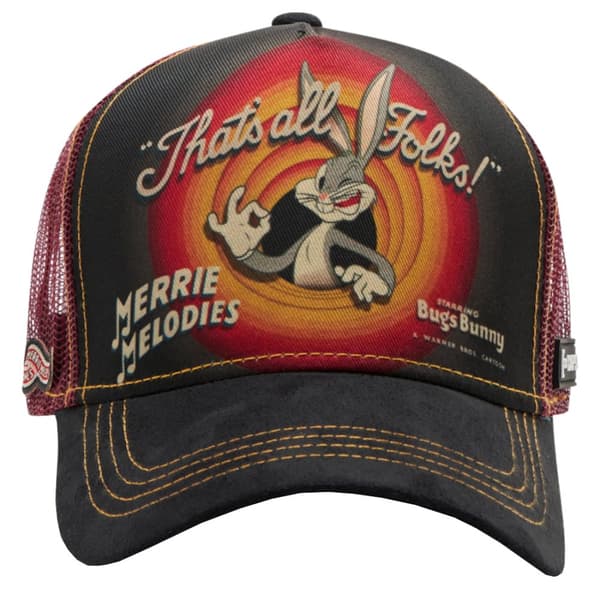 Capslab Looney Tunes Yosemite Sam Cap CL-LOO3-1-RIN1, baseball kasket, Mand, sort, Størrelse: One size