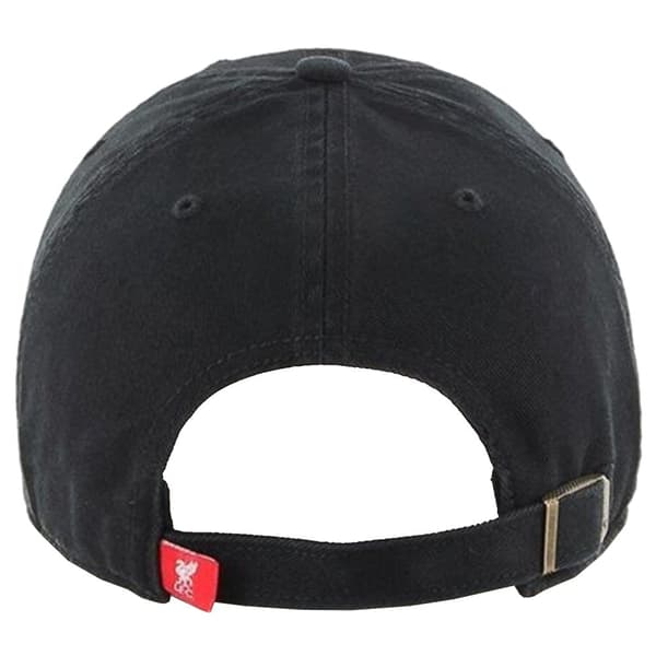 47 Brand EPL FC Liverpool Clean Up Cap EPL-RGW04GWS-BKD, basebollkeps, Man, svart, Storlek: One size